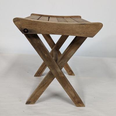 Fold-able Wooden Stool