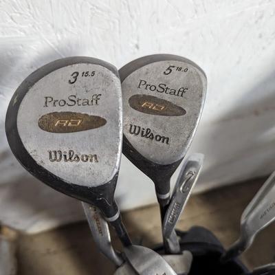 Golf Clubs & Bag Dunlop Wilson
