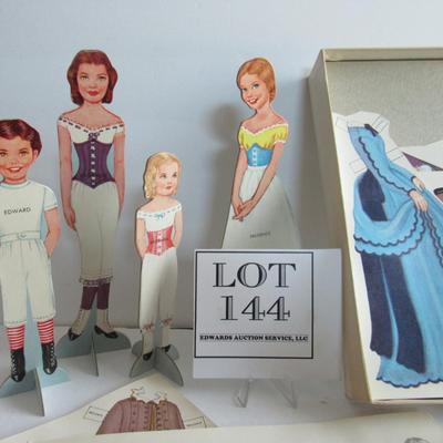 Century Dolls, Very Nice Older Set of Paper Dolls in Box