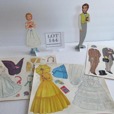 Century Dolls, Very Nice Older Set of Paper Dolls in Box