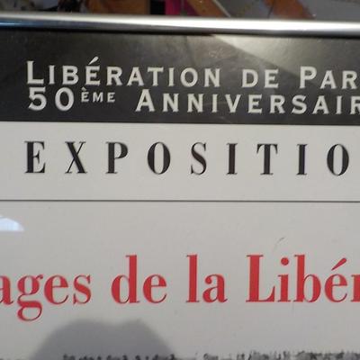 Real French Made " liberation of Paris"