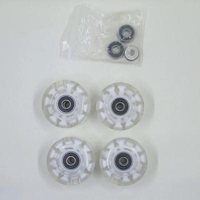 Brand New Lot of 4 LED Lighted Skateboard Wheels