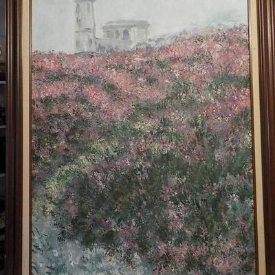 Rhode Island Light House. Original Oil Painting.