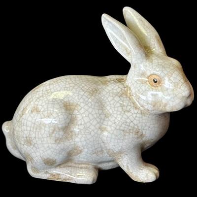 Vintage Figurine Ceramic Rabbit