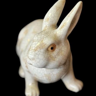 Vintage Figurine Ceramic Rabbit