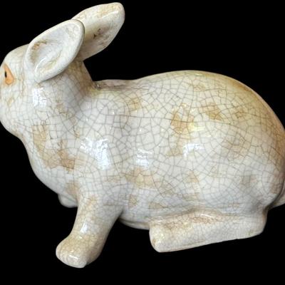 Vintage Figurine Ceramic Rabbit