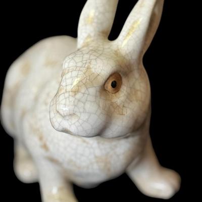 Vintage Figurine Ceramic Rabbit