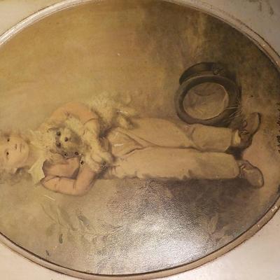 An " Original Borghese " the Boy with his best friend.