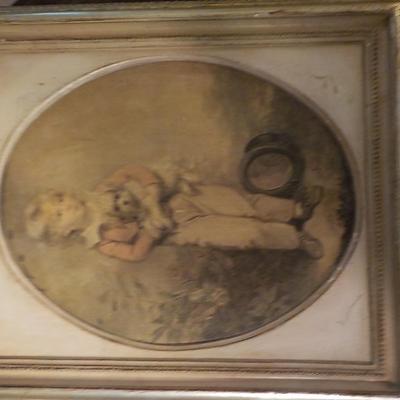 An " Original Borghese " the Boy with his best friend.