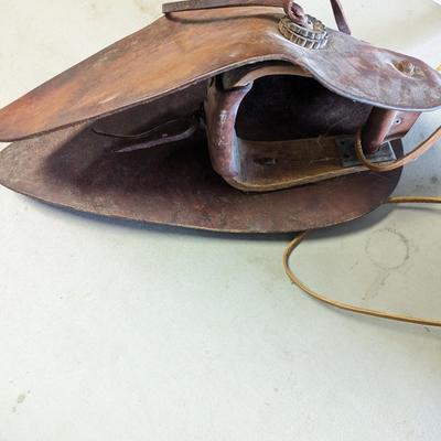 Pair Of Wooden Stirrups