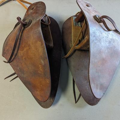 Pair Of Wooden Stirrups