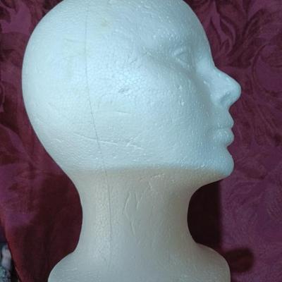 Styrofoam head