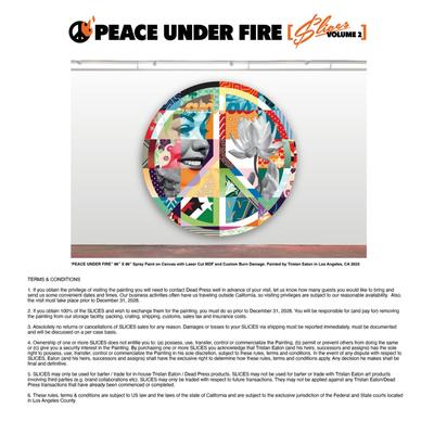 Tristan Eaton 'PEACE UNDER FIRE' Slices Volume 2 (Standard Size)