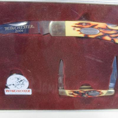 Limited Edition 2004 Winchester Ersatz Slag Knife 2 Piece Set