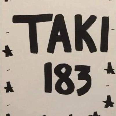 TAKI 183 - UNTITLED - ORGINAL CANVAS