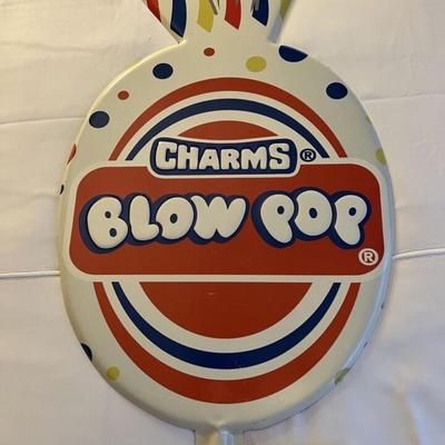 Charms Blow Pop Advertising sign