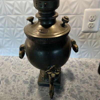 Vintage Brass Samovar