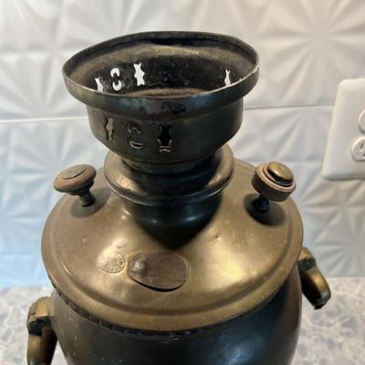 Vintage Brass Samovar