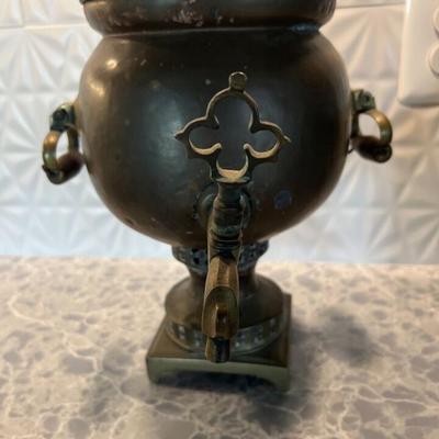 Vintage Brass Samovar