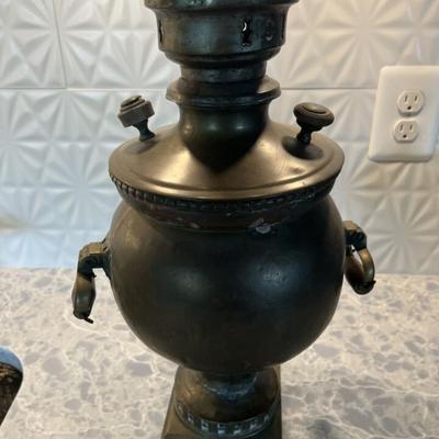 Vintage Brass Samovar