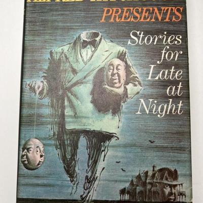 hardcover book stories for late at night alfred hitchcock 1961