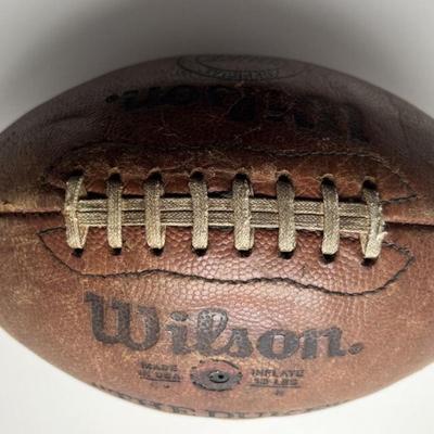 Wilson The Duke Vintage 1960s / 1970's Leather Football