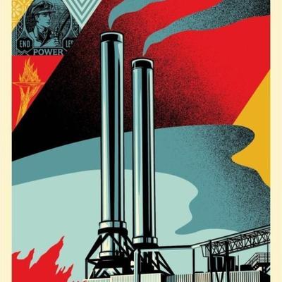 SHEPARD FAIREY - FACTORY STACKS (ENDLESS POWER)