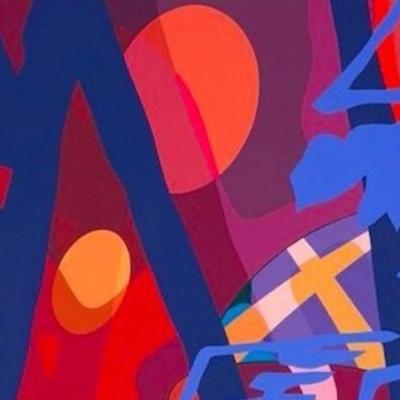 KAWS -SCORE YEARS - XXL EXHIBITION POSTER