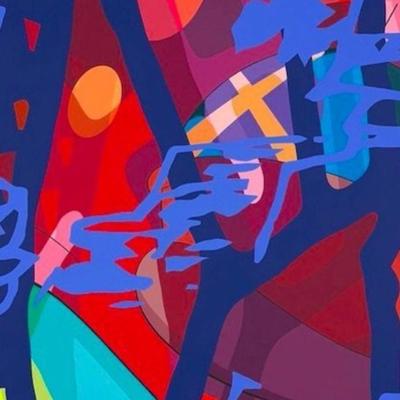 KAWS -SCORE YEARS - XXL EXHIBITION POSTER