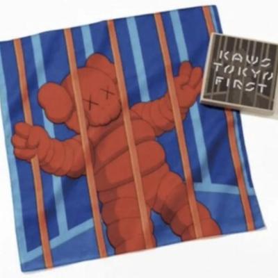 KAWS - NO EXIT - TOKYO FIRST EXHIBITION HANDKERCHIEF