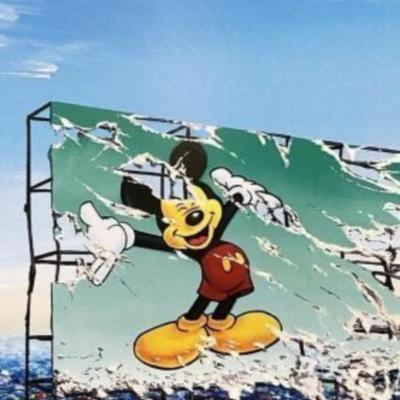 JEFF GILLETTE - MICKEY BILLBOARD PLASTIC