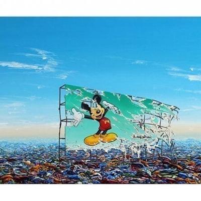 JEFF GILLETTE - MICKEY BILLBOARD PLASTIC
