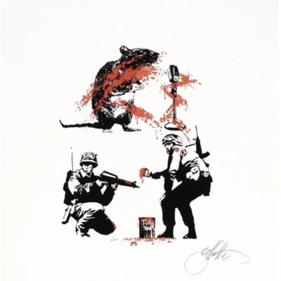 JEFF GILLETTE - ART IN ACTION - (BLEK LE RAT I)