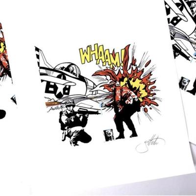 JEFF GILLETTE - ART IN ACTION - (Litchtenstein)