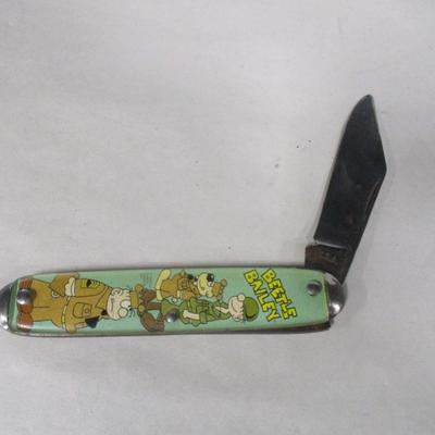 Beetle Bailey Pocket Knife