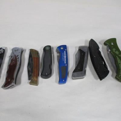 Assortment Of Pocket Knives Choice 1