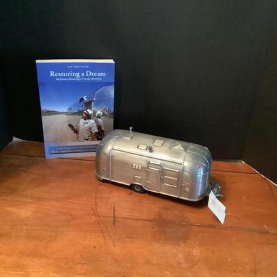 611 Cast Metal Airstream 1/18th Scale Model by Pottery Barn
