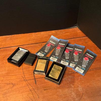 906 Zippo Lighters Lot FORD