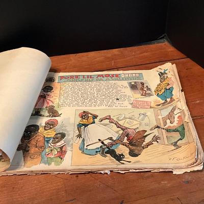 908 Antique 1901 PORE LIL MOSE Comic Strip Book