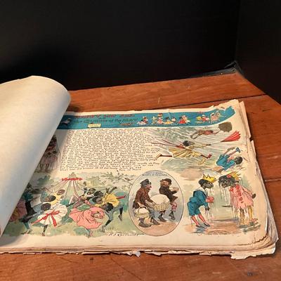 908 Antique 1901 PORE LIL MOSE Comic Strip Book