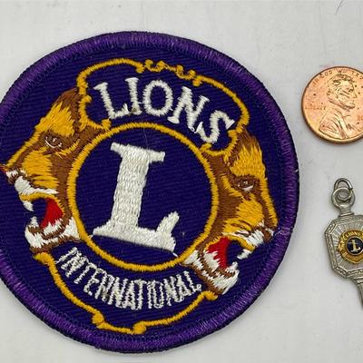 Lyons international patch and charm