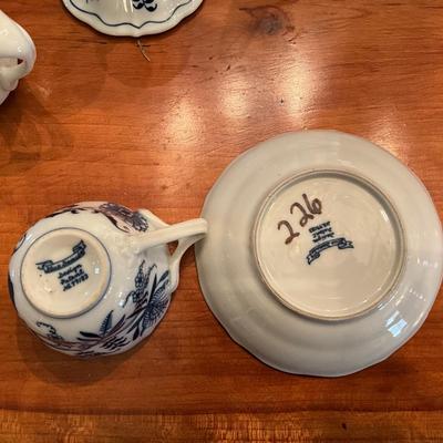 917 Vintage Blue Danube with German Tureen