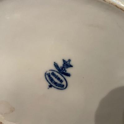 917 Vintage Blue Danube with German Tureen
