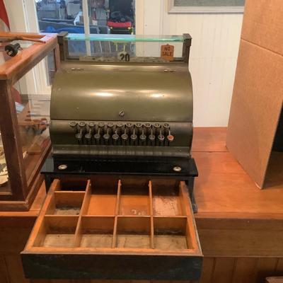 614 Antique Cash Register by National Cash Register Co.