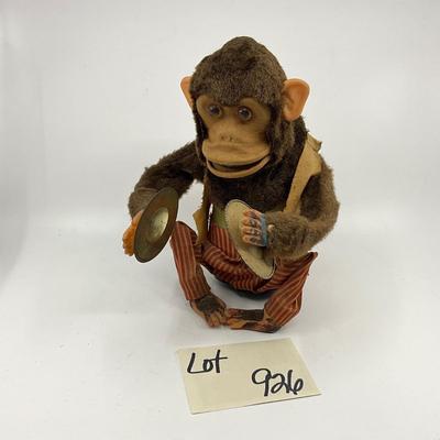 926 Vintage Monkey with Cymbal Toy