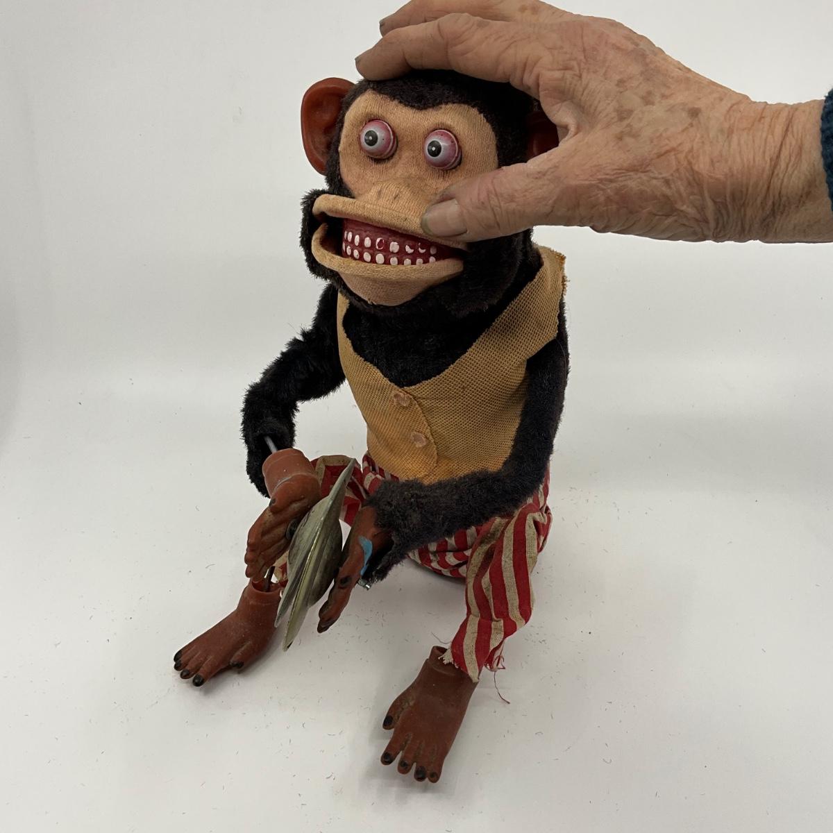 927 Vintage Monkey with Cymbals Toy