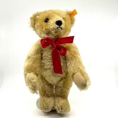 933 Large 12" Vintage Steiff Jointed Mohair Bear with Tag
