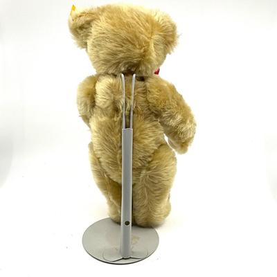 933 Large 12" Vintage Steiff Jointed Mohair Bear with Tag