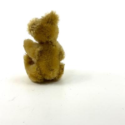 938 Vintage Miniature Steiff Jointed Mohair Bear