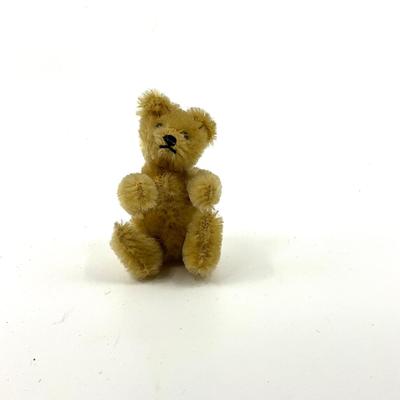 938 Vintage Miniature Steiff Jointed Mohair Bear